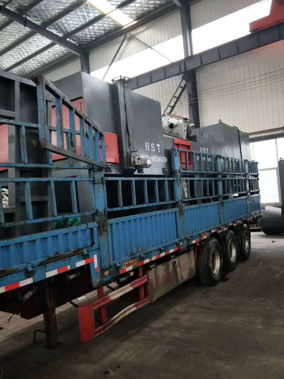 q6920鋼板拋丸機發往鄂爾多斯