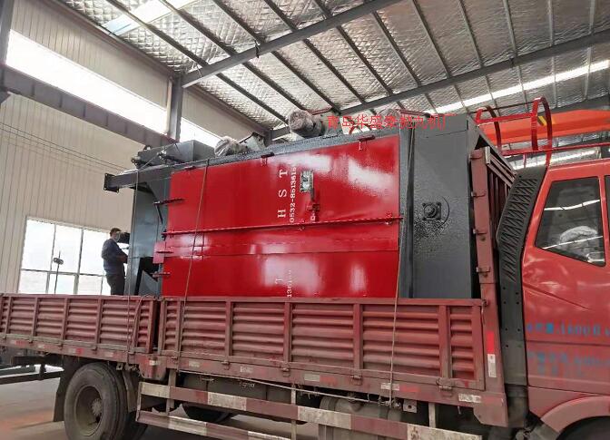 3720雙吊鉤式拋丸機發往山東省萊州市孫總