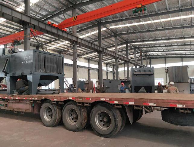 陜西咸陽劉總的6918拋丸機發貨