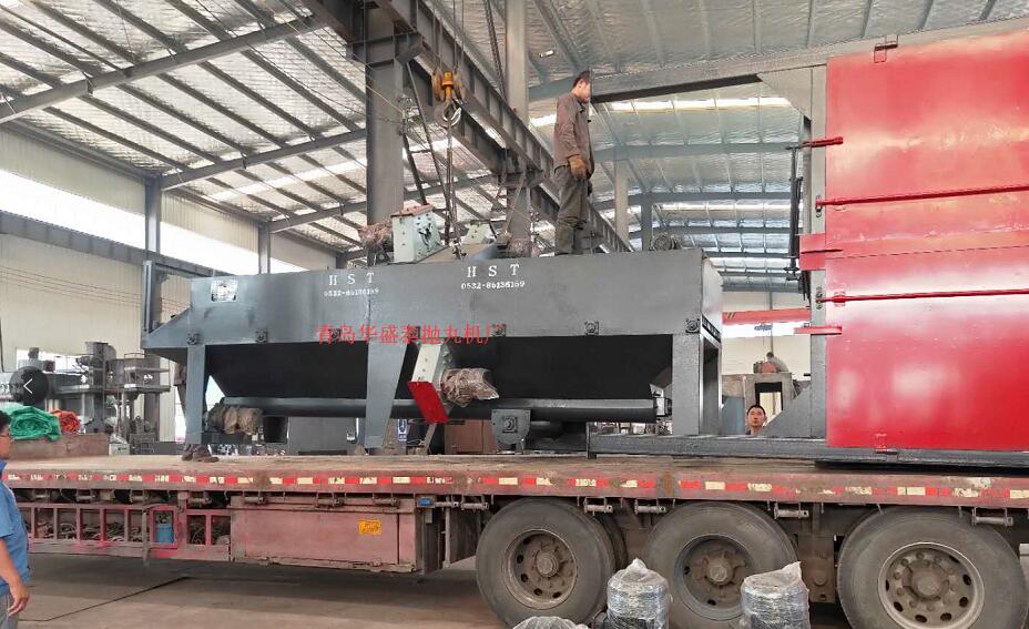 一臺3730單吊鉤式拋丸機,一臺6912拋丸機發往福建泉州