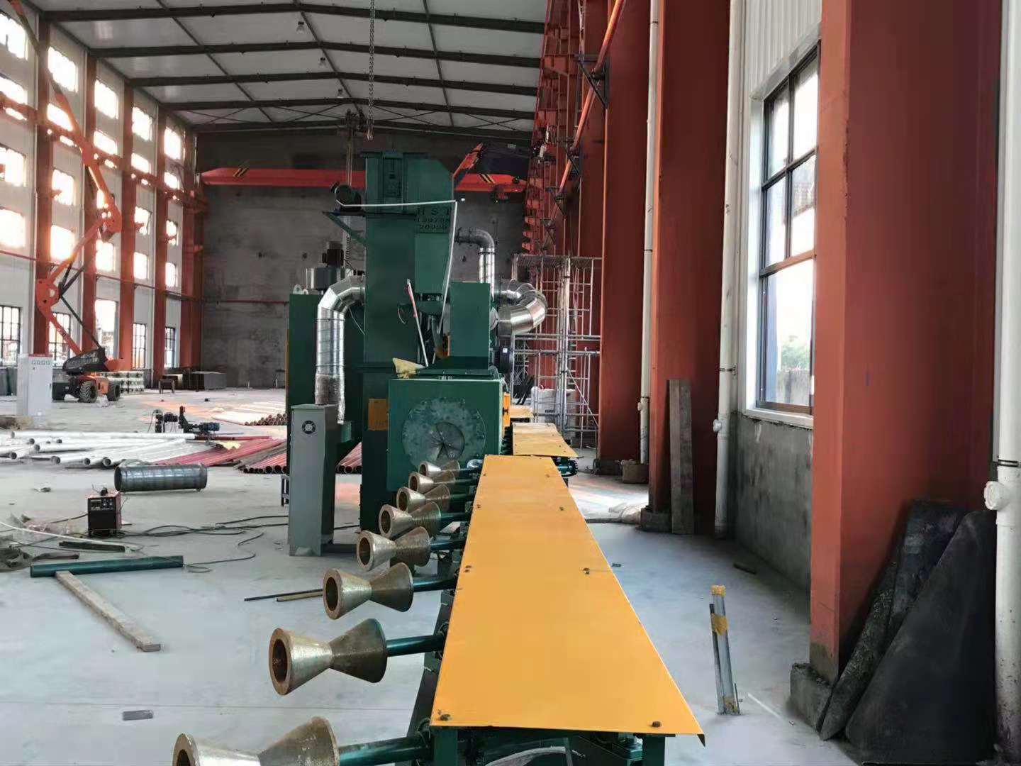 大理轉(zhuǎn)臺式拋丸機(jī)工作過程_轉(zhuǎn)盤式拋丸機(jī)_轉(zhuǎn)臺式拋丸機(jī)