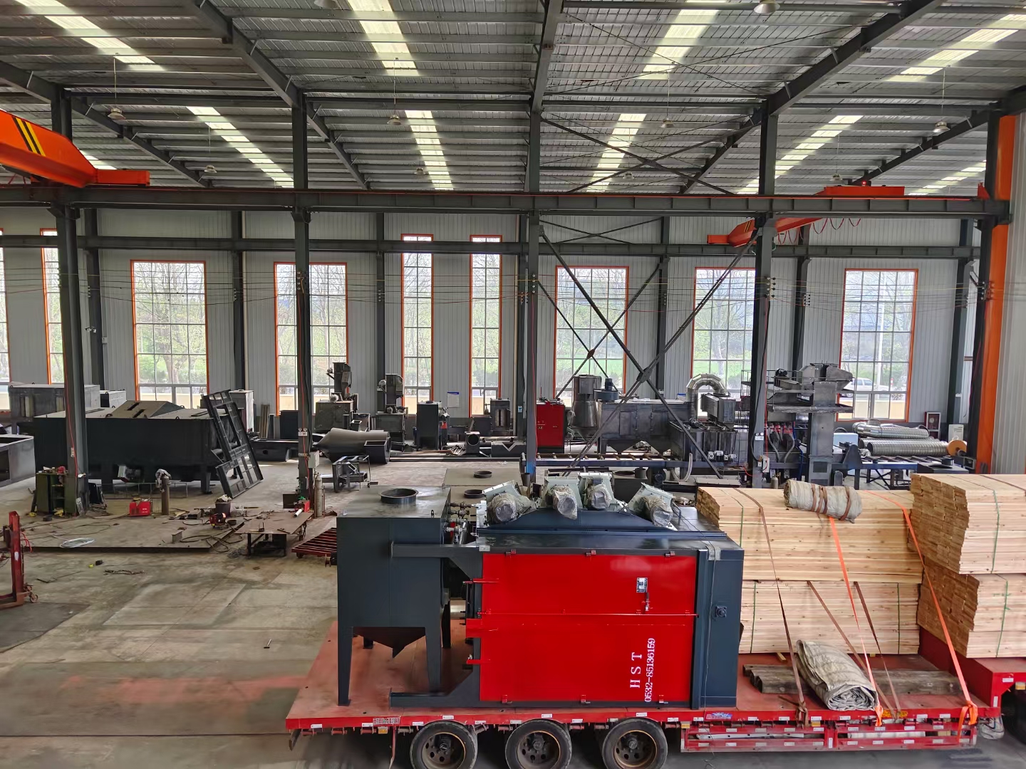 除銹鋼砂機結(jié)構(gòu)打磨視頻_除銹鋼砂機結(jié)構(gòu)打磨方法_鋼結(jié)構(gòu)打砂除銹機