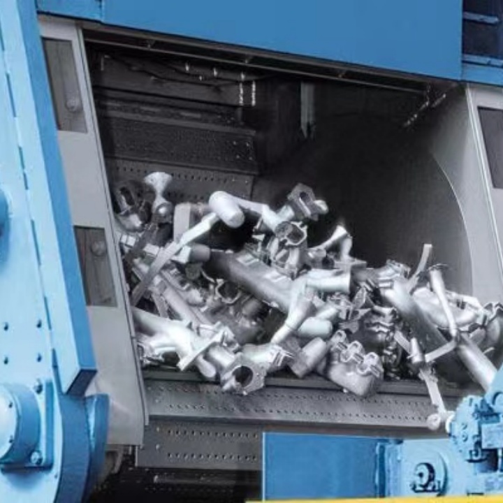 壓鑄件打砂清理機_鑄件清理壓砂機打磨視頻_鑄件清理壓砂機打磨方法