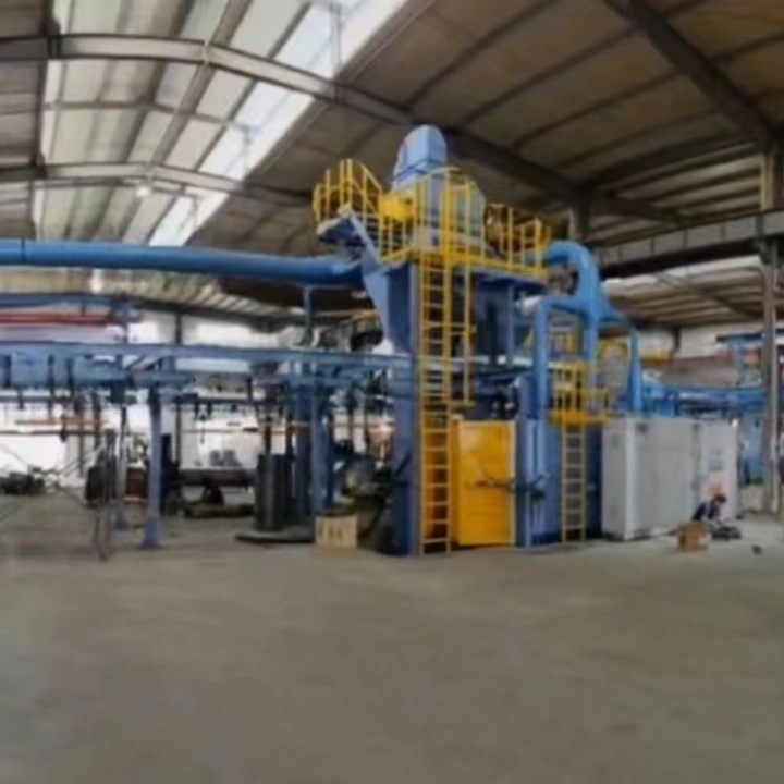 拋丸機橡膠履帶怎么修補_橡膠清理拋丸履帶機視頻_橡膠履帶拋丸清理機