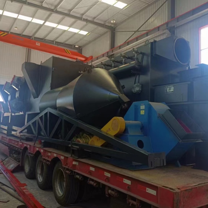 懸掛式拋丸打砂機_拋丸打砂機工作原理_懸掛式拋丸機視頻