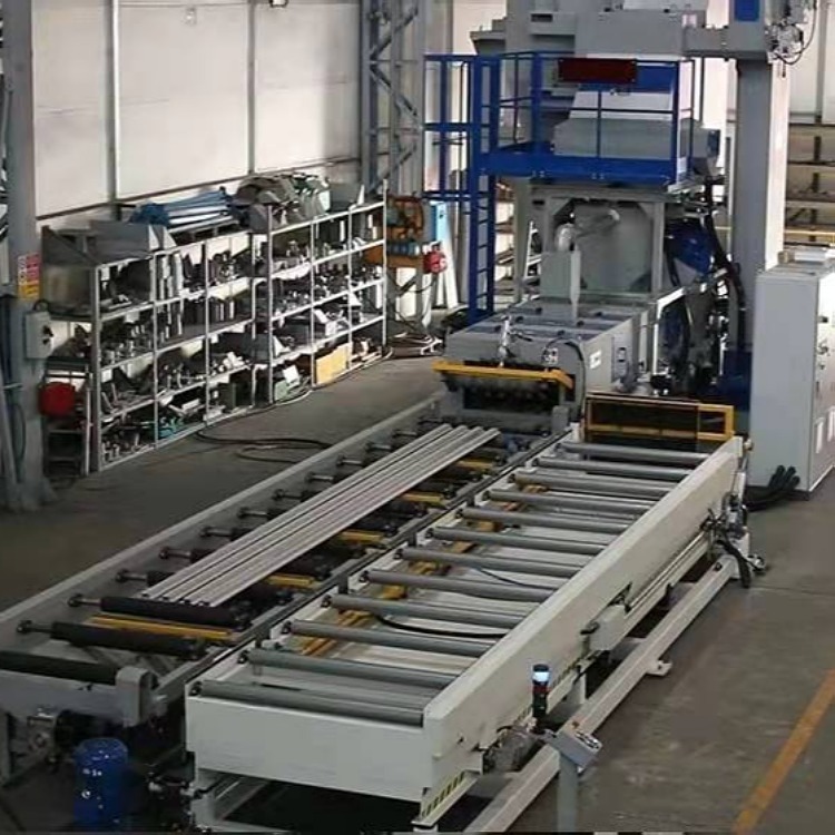 拋丸機(jī)鋼砂多少錢(qián)一噸_拋丸機(jī)砂丸_鋼網(wǎng)帶拋丸打砂機(jī)